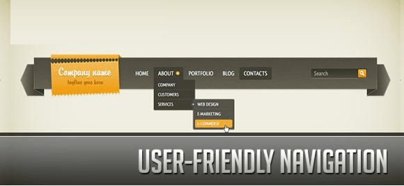 รูปภาพการนำทางที่เป็นมิตรต่อผู้ใช้