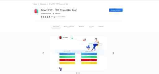 将智能 PDF 扩展添加到 Chrome 以将 PDF 保存为 JPEG