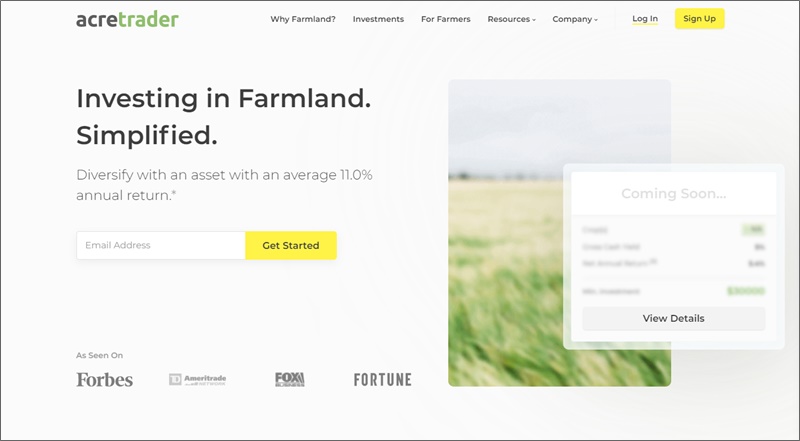 エーカートレーダー 農地投資