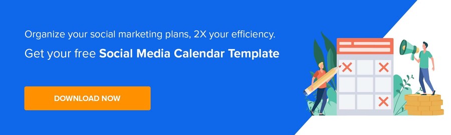 เทมเพลตปฏิทินโซเชียลมีเดีย Social Media Calendar Template