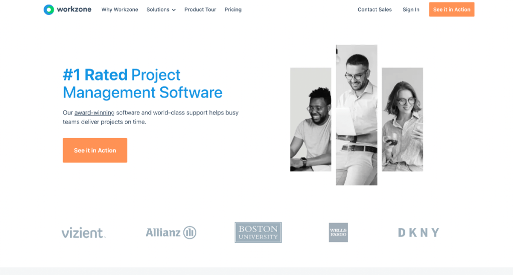 software de zona de trabalho