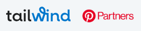 顺风和 pinterest 徽标