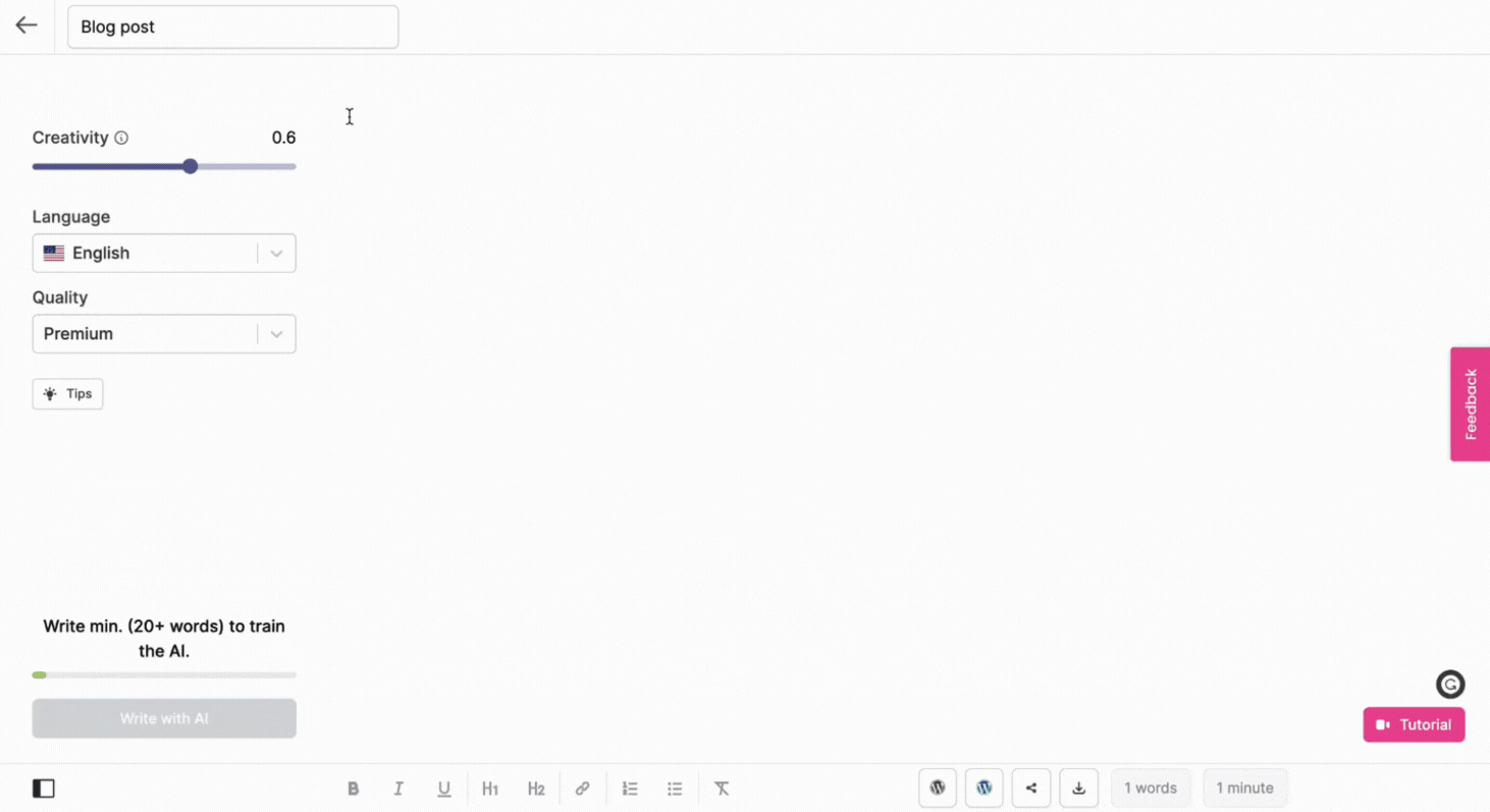 วิธีเขียนบล็อกโพสต์
