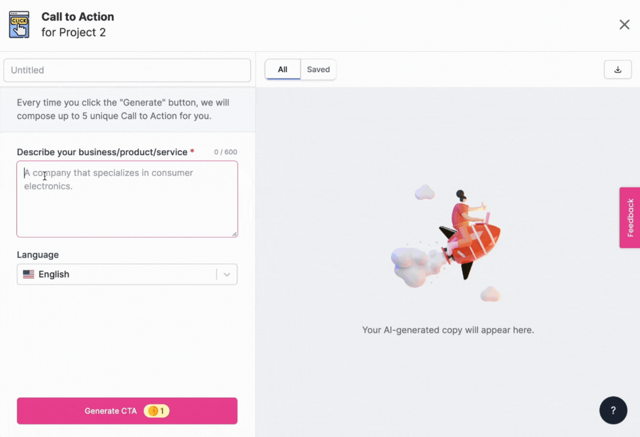Générateur d'appel à l'action - Comment rédiger une copie d'annonce pour Facebook, Google et LinkedIn