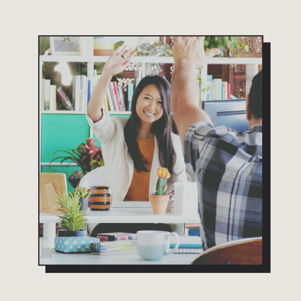 donnant mardi high five