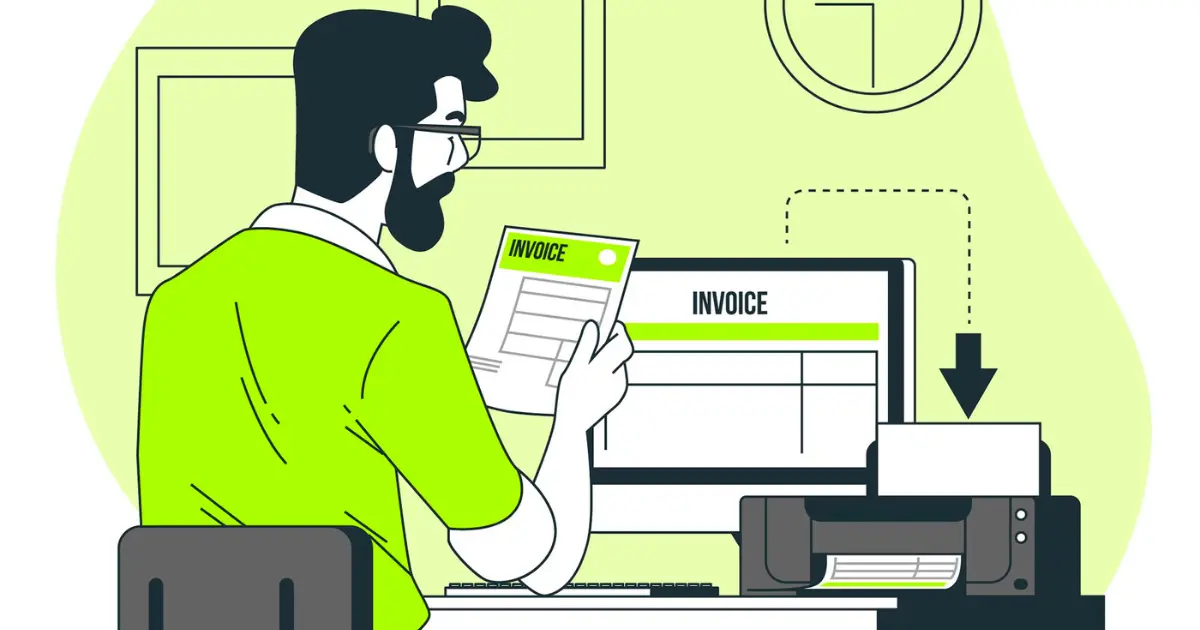 الفواتير الإلكترونية بضريبة السلع والخدمات