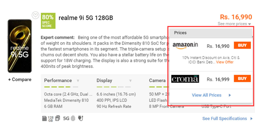 Oportunidades de Carreira em Marketing de Performance em 2022 5 Affiliate marketing ad example