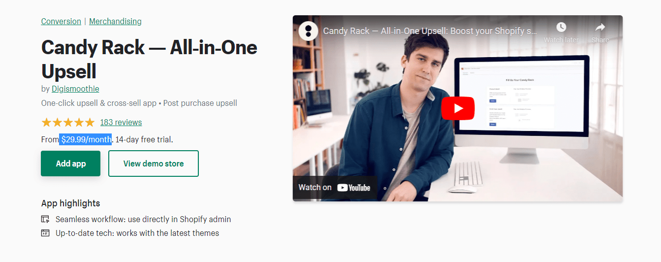 最好的shopify應用