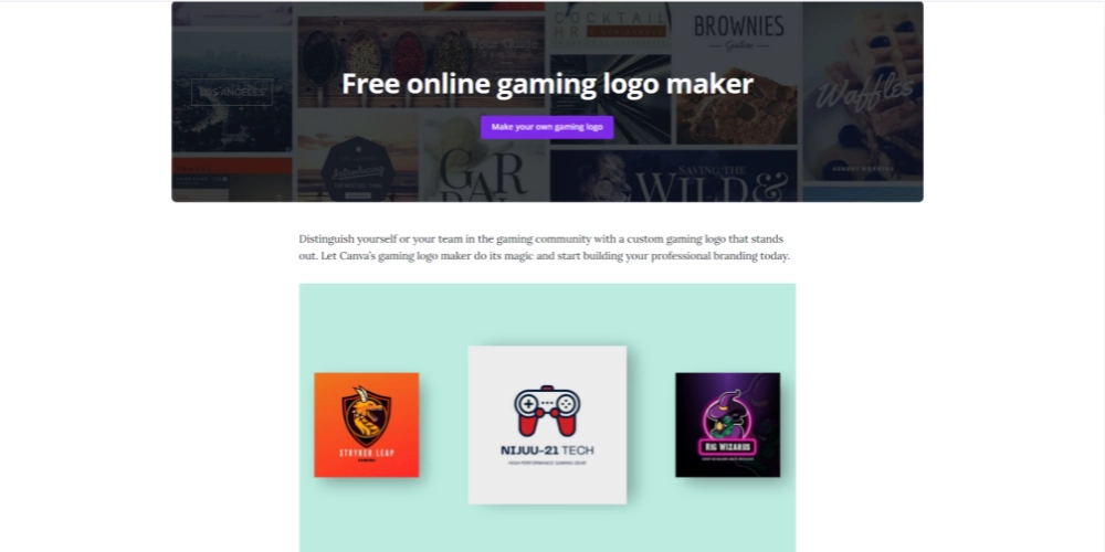 Créateur de logo de jeu gratuit Canva