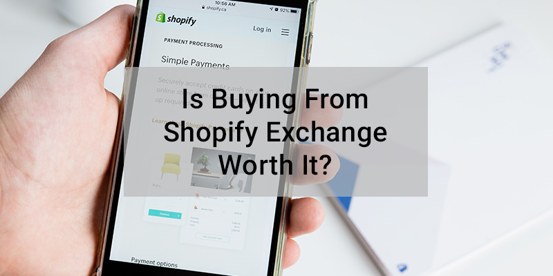 Comprar na Shopify Exchange vale a pena?