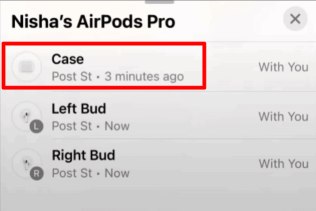¿Cómo puede alguien encontrar la funda AirPod en solo 5 minutos?