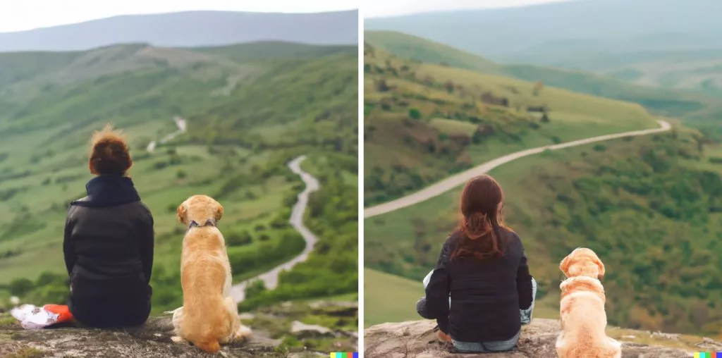 KI erzeugt ein ähnliches Bild