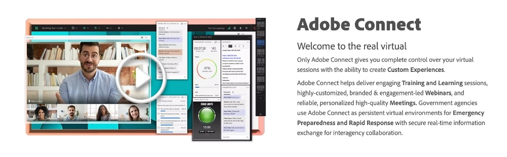 ซอฟต์แวร์ Adobe Connect webinar
