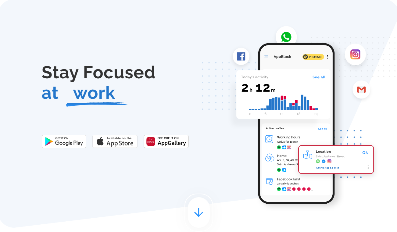 AppBlock 網站攔截器