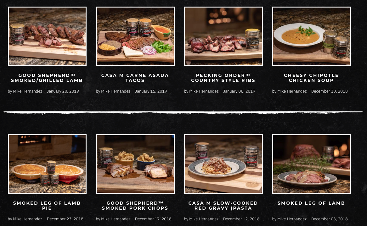 дизайн сайта casa m spice co