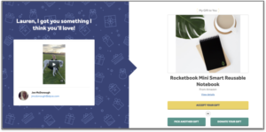página de inicio de video para eventos digitales
