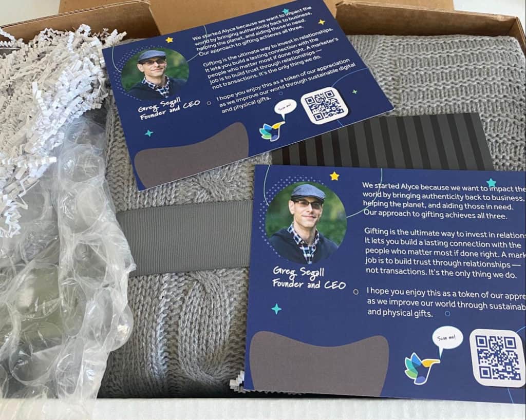 手写的赃物盒欢迎信