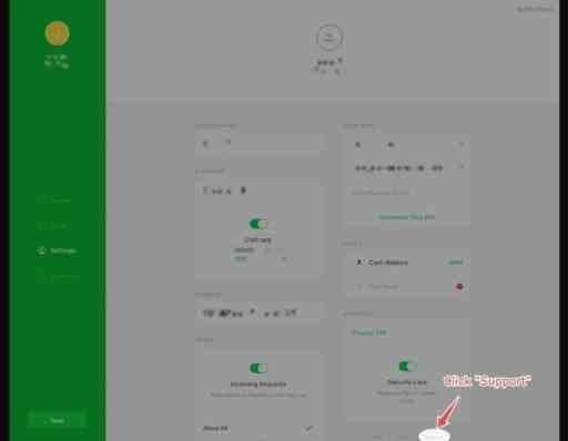 Pour supprimer le compte Cash App, accédez à l'option Support dans les paramètres du compte Cash App sur votre ordinateur.