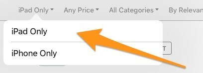 screenshot dell'ipad