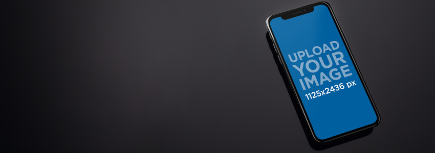 sfondo mockup iphone x
