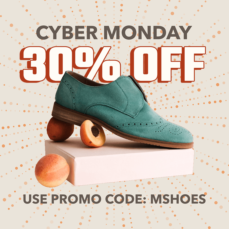 Generatore di post di Instagram per una vendita di scarpe del Cyber ​​Monday