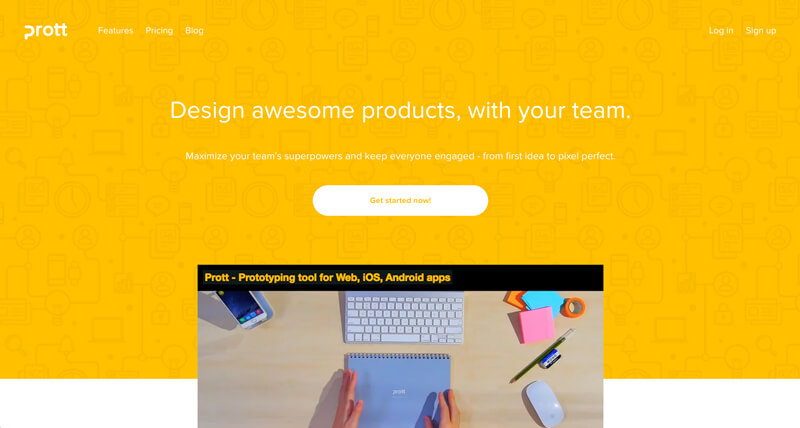 Используйте Prott для разработки каркаса