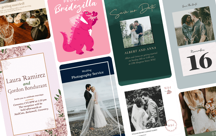 Modelli di matrimonio con temi diversi