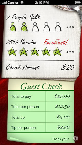 حاسبة تلميح مجاني iHandy