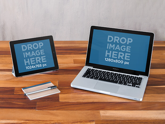 Macboo Pro și Ipad Mini Copy