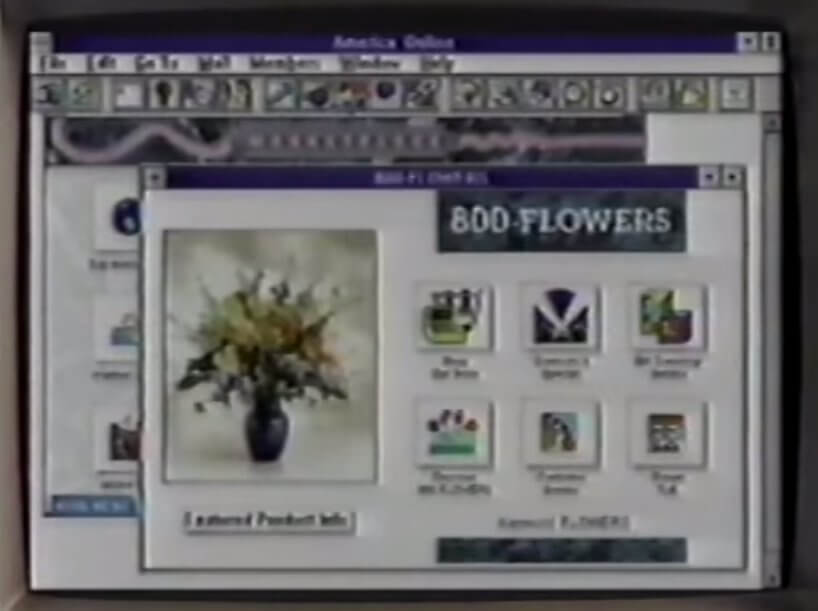 Captura de tela da AOL
