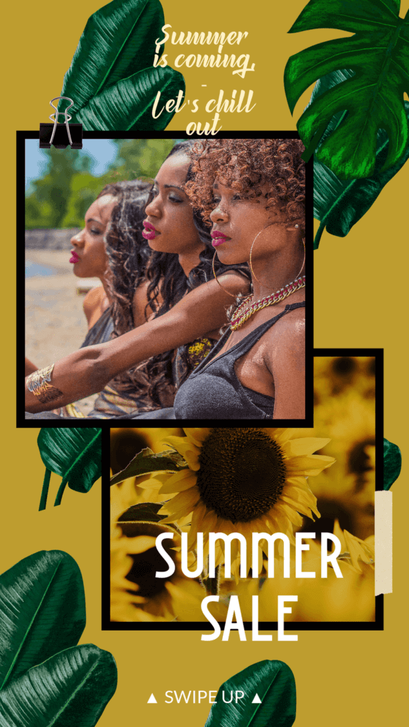 Instagram Story Maker สำหรับการขายช่วงฤดูร้อน