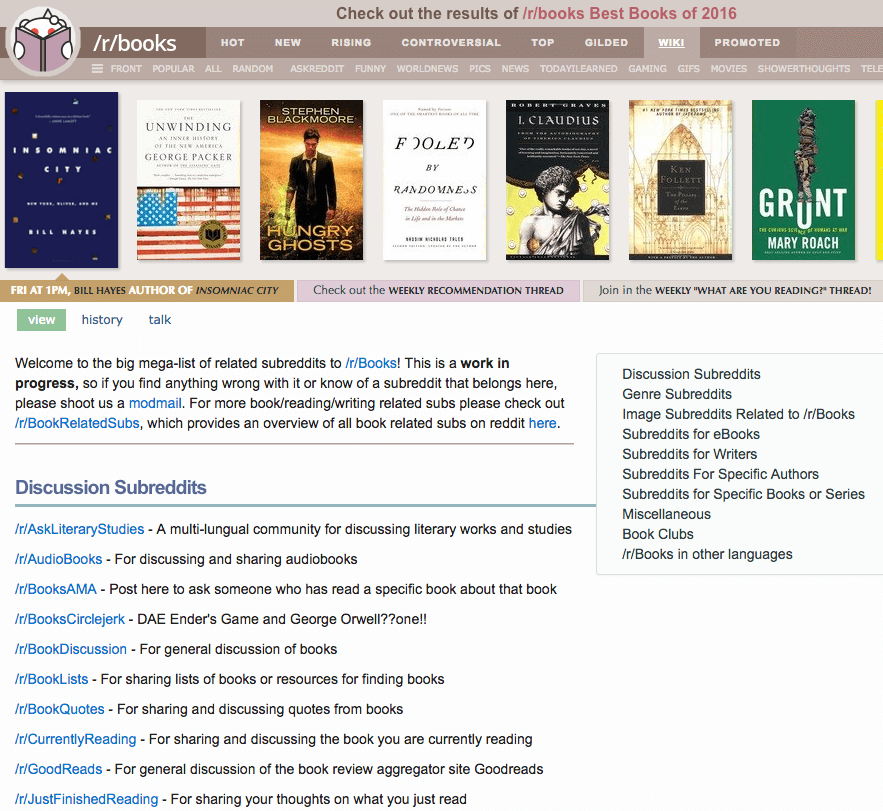 reddit per suggerimenti di marketing per autori autopubblicanti