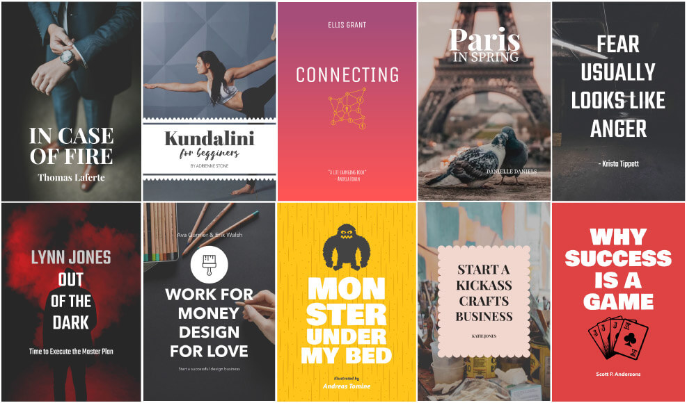 creatore di copertine di libri