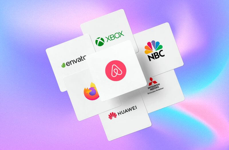 Примеры известных абстрактных логотипов из реальной жизни