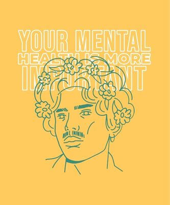 新しい男らしさについてのメッセージを含む T シャツのデザイン テンプレート