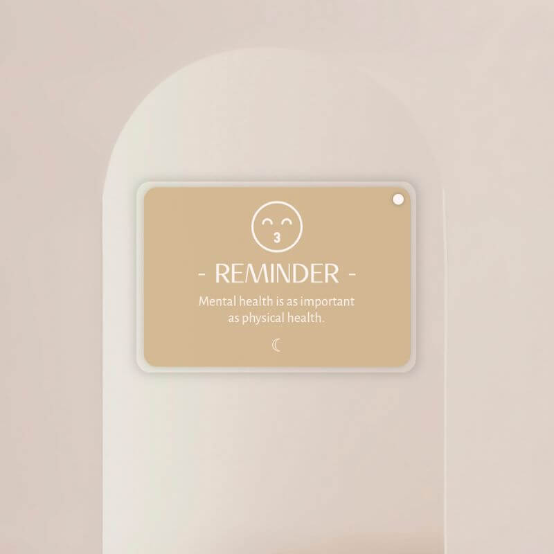 最小限のレイアウトのメンタルヘルスInstagram投稿デザインメーカー