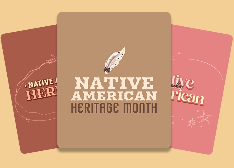 Nationale Native American Heritage Month Designs