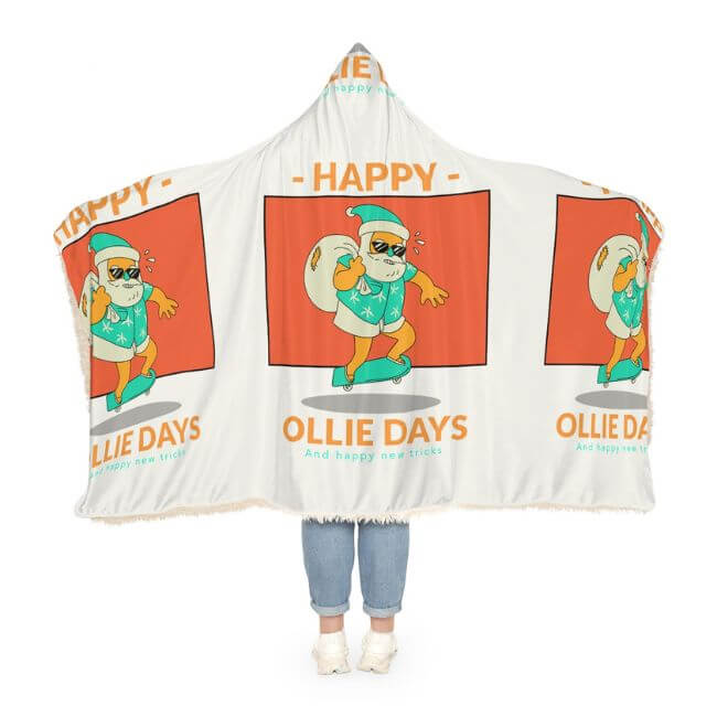 Printify と Placeit のスナグル ブランケット