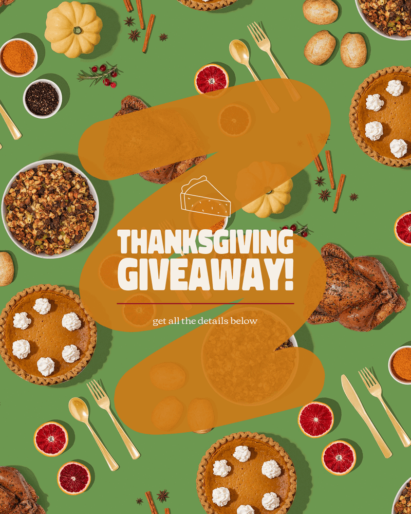 Holiday Instagram Post Maker para comemorar a chegada da temporada de Ação de Graças