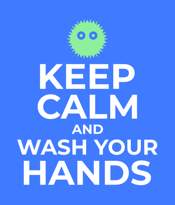 Keep Calm T Shirt Design Maker mit einem Coronavirus-bezogenen Zitat