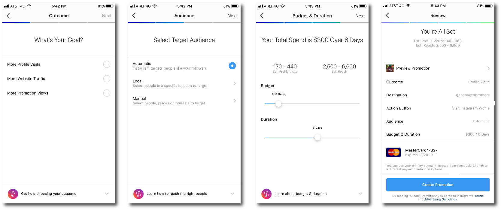 Руководство по рекламе футболок в Instagramскриншот