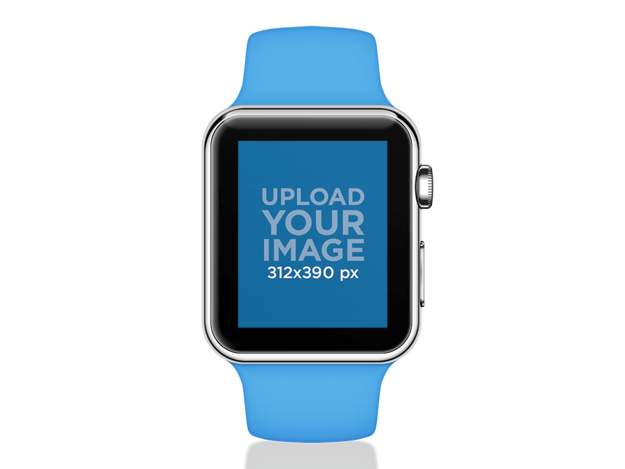 Apple Watch albastru