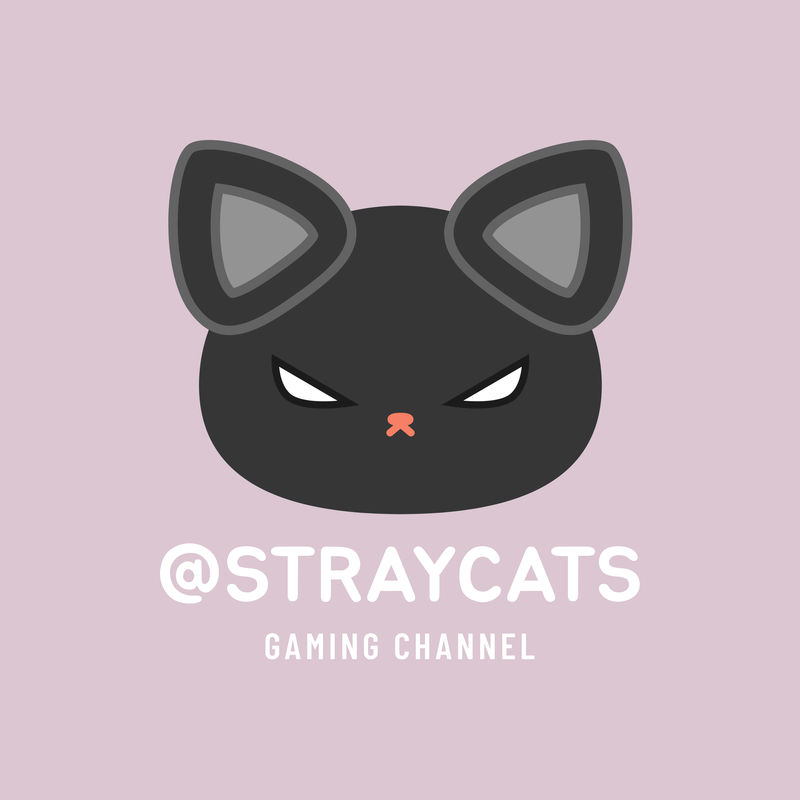 ผู้สร้างโลโก้ช่องเกมพร้อมแมวดำ