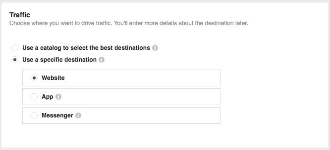 langkah kedua panduan iklan kaos facebook