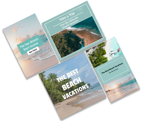 新しいビデオのアップロードを共有するためのソーシャル メディア テンプレート Social Media Templates To Share New Video Uploads