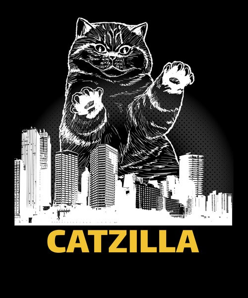 แม่แบบเสื้อยืดแมว