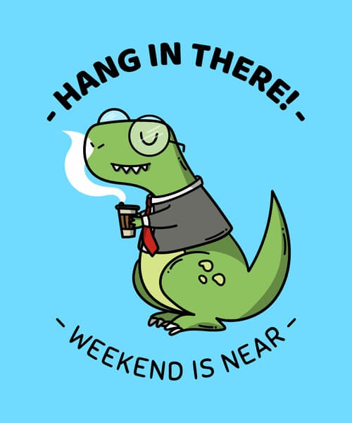 ออกแบบเสื้อยืดไดโนเสาร์