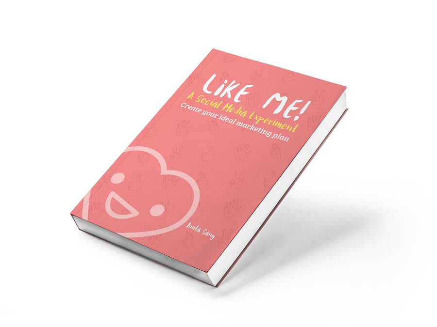 كتاب Mockup Marketing Facingup