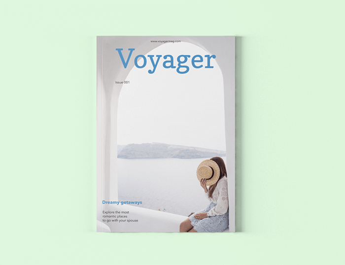 具有可定制 Surface 1503 El 的杂志模型