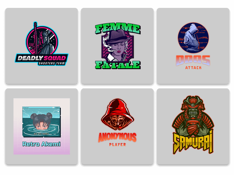 Placeit 游戏徽标